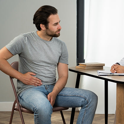 People with IBS or ulcerative colitis (UC)