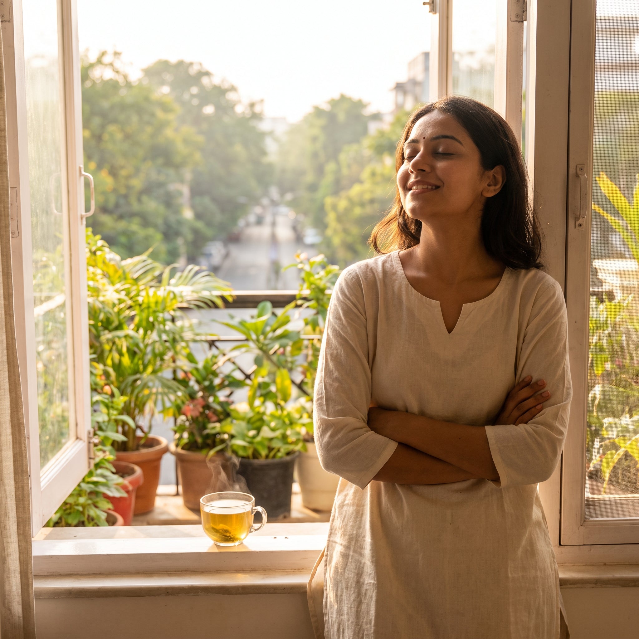 People exposed to dust, pollution, or weather changes