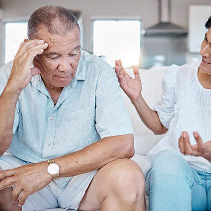 Men with prostate enlargement (BPH)